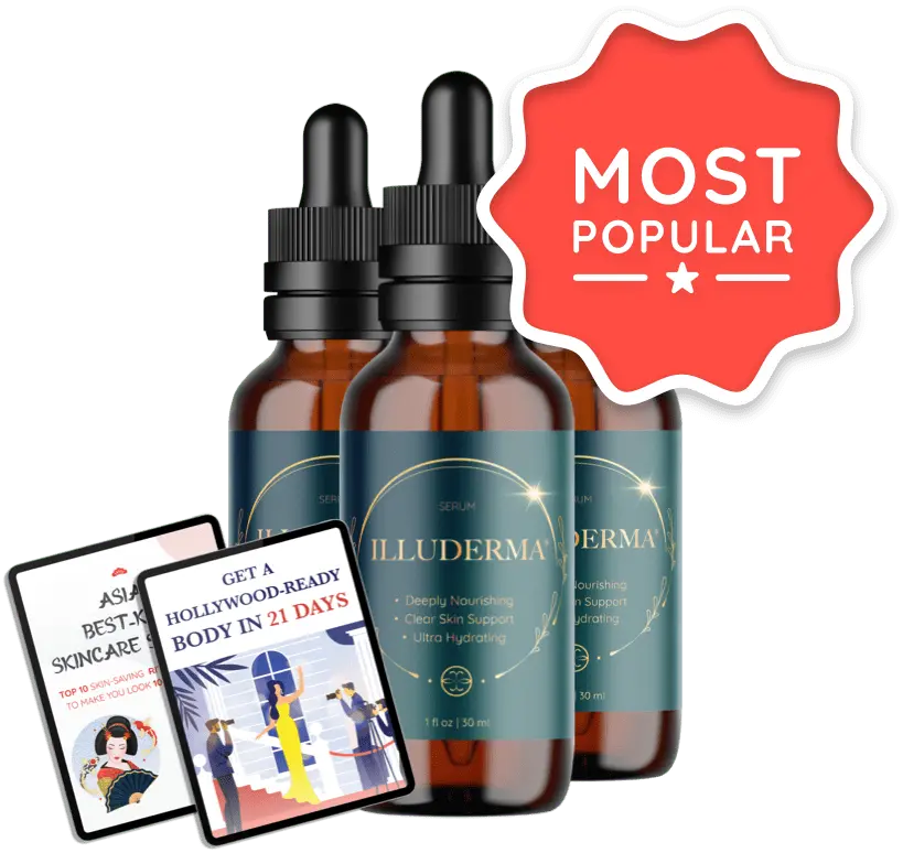 Illuderma 3 bottles